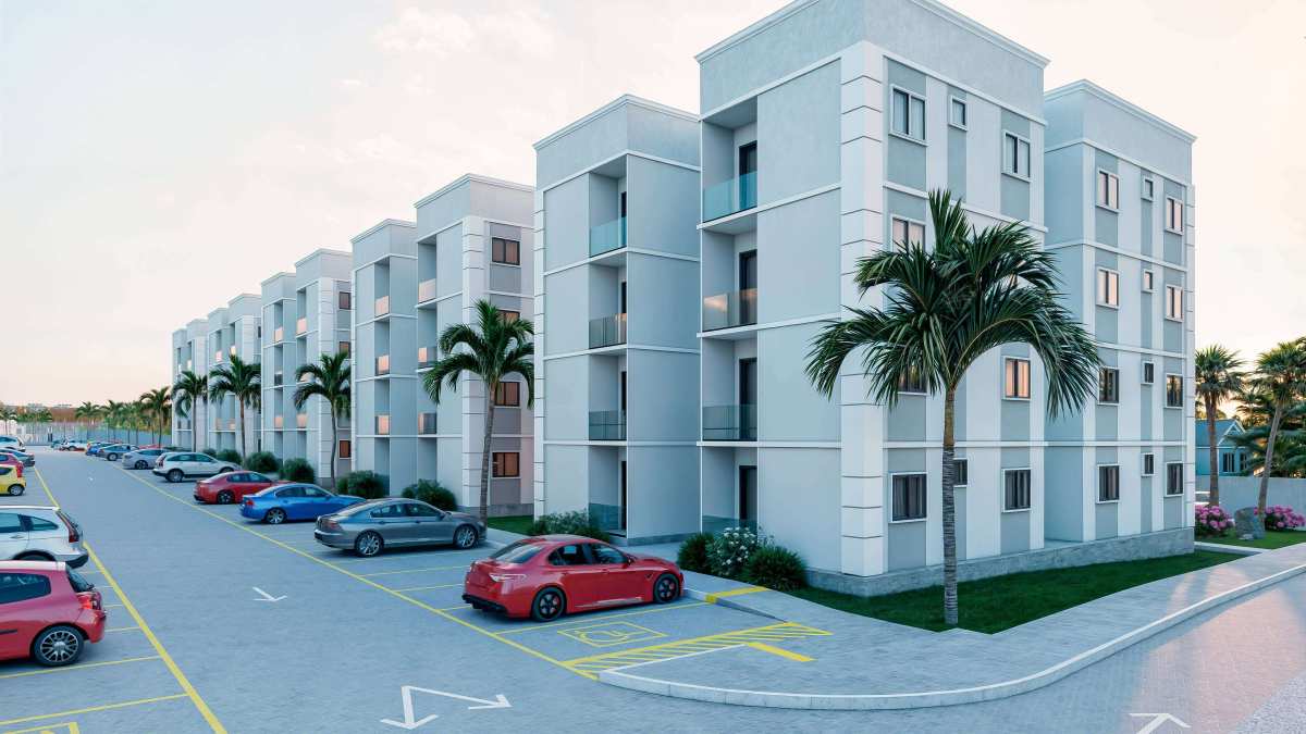 Apartamento à venda com 2 quartos - ,