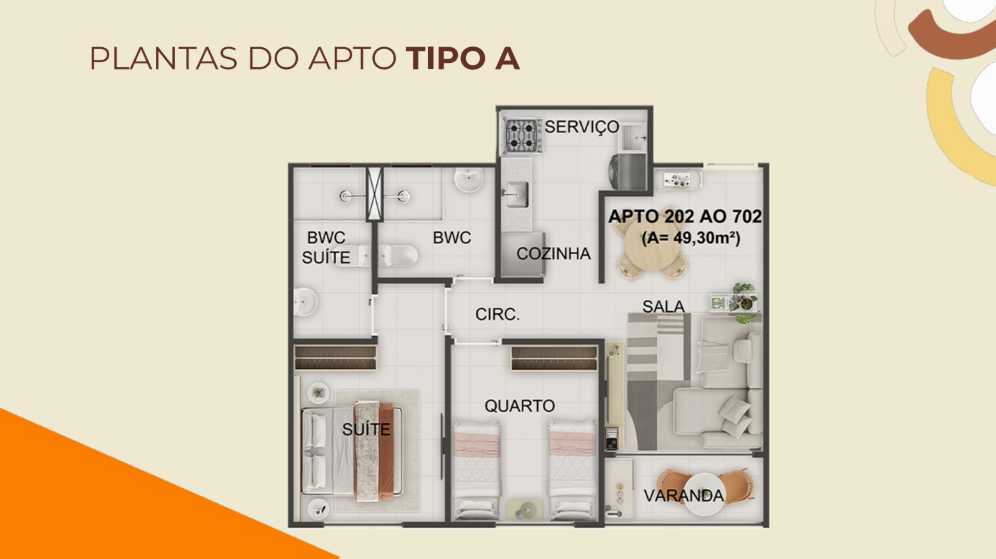 Planta - Vila Gonzaga - Beith Imóveis