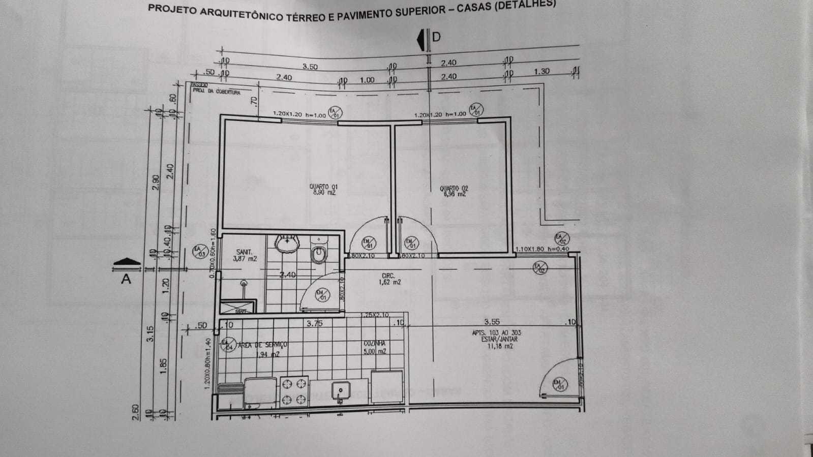 Planta - Apartamento Residencial Jardins - Beith Imóveis